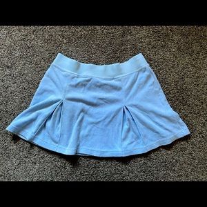 Cotton Cloth Skirt Blue